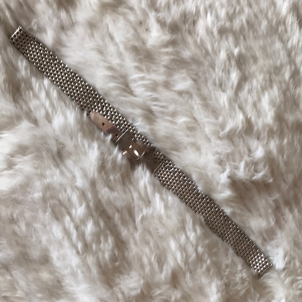 Silver belt